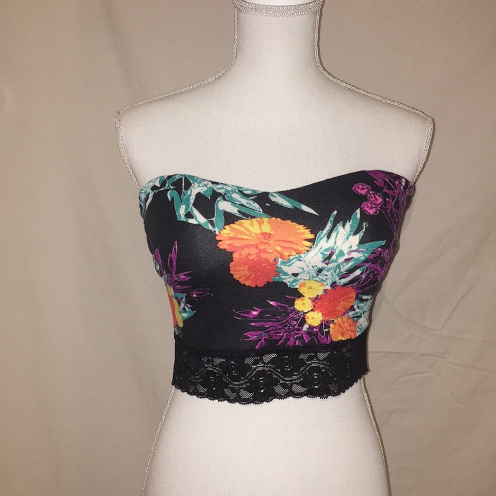 Floral Printed Crop Top